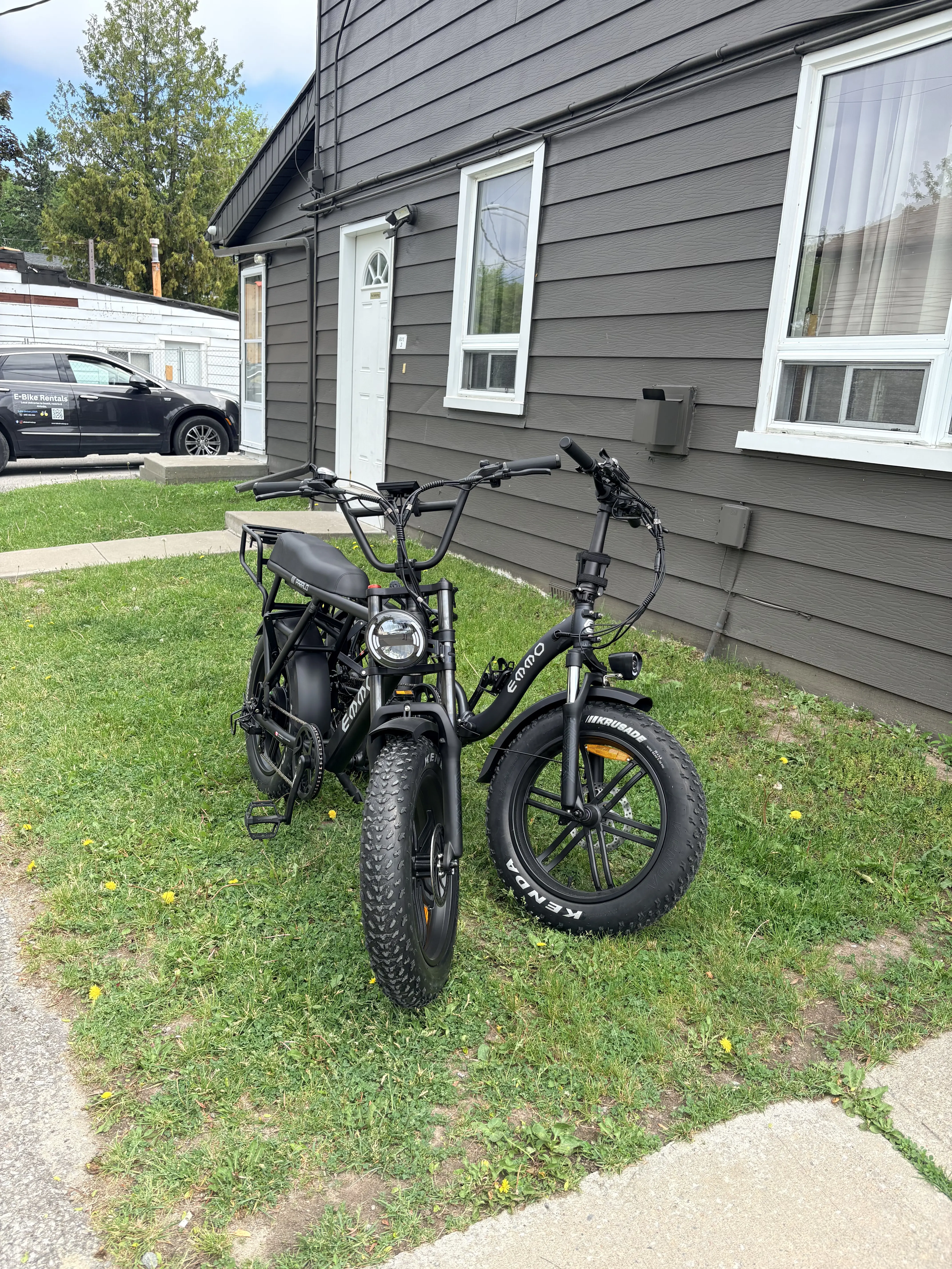 Parked E-Bike