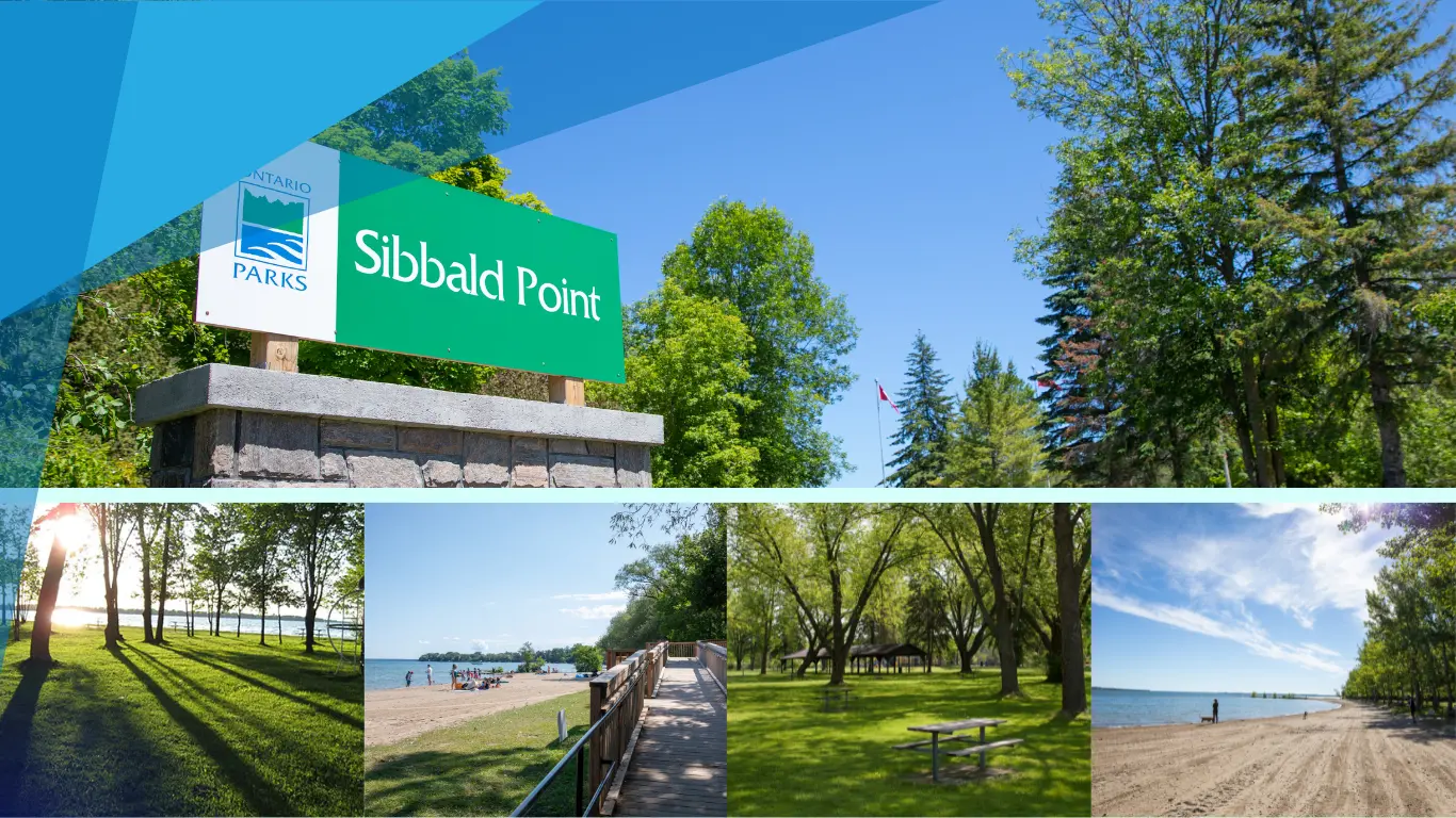 Sibbald Point Provincial Park in Georgina, Ontario
